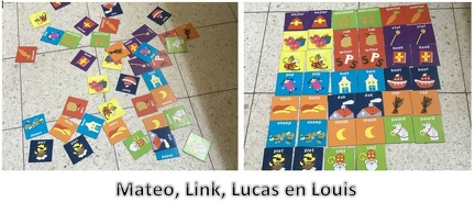 Z Mateo, Link, Lucas en Louis